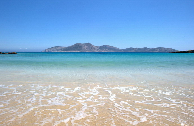  Finikas plaža. Koufonisi 